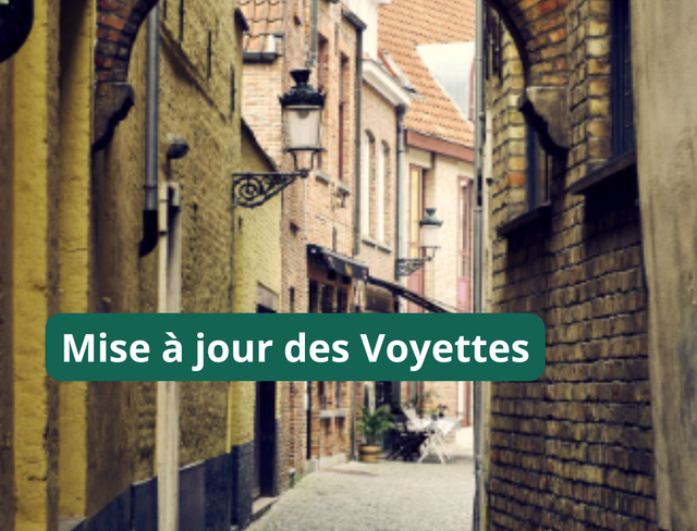 Mise à jour des Voyettes