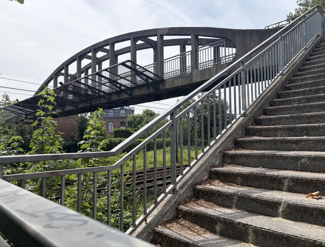 Fermeture de la passerelle
